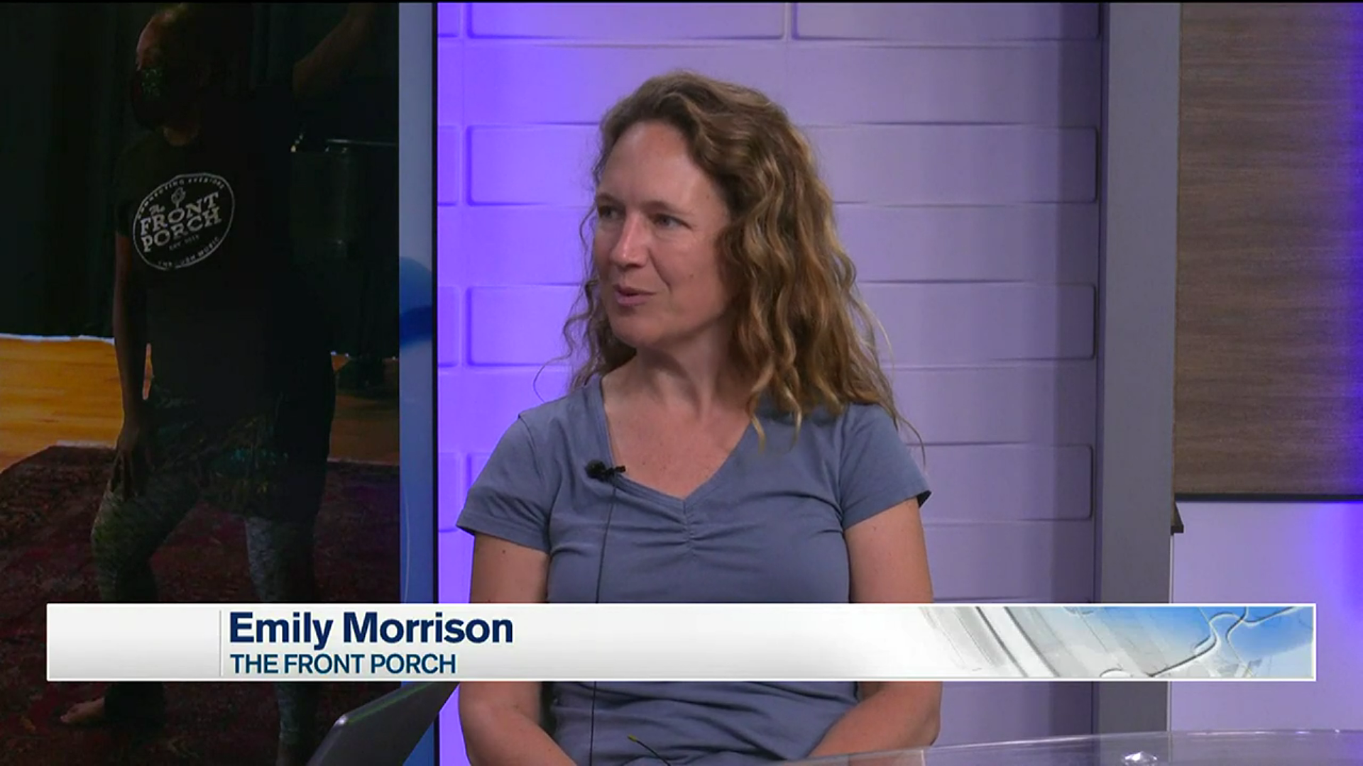 News From The Porch: Emily Morrison on NBC 29's Community Conversation ...